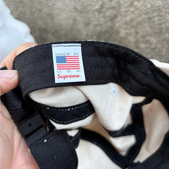 Supreme Radial Camp Cap Natural Mens 5pannel - Picture 6 of 6